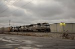 NS SD60E Locomotive leading a train